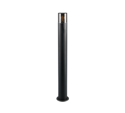 Hoosic pole lamp 80 cm E27 matt black — 424060132