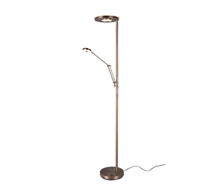 Barrie LED floor lamp brass — 424210304