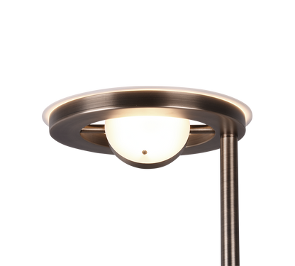 Barrie LED floor lamp brass — 424210304