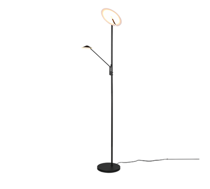 Brantford LED floor lamp matt black — 425610232