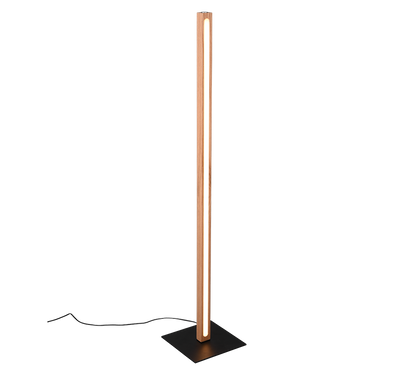 Bellari LED floor lamp wood — 426410130