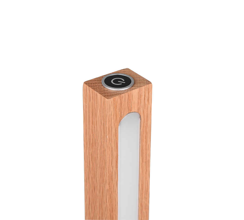 Bellari LED floor lamp wood — 426410130
