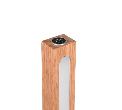 Bellari LED floor lamp wood — 426410130