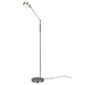 Franklin LED floor lamp brushed steel — 426510107