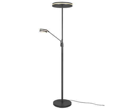 Franklin LED floor lamp uplighter anthracite — 426510242