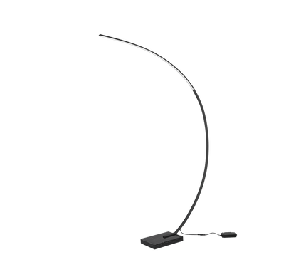 Bangkok LED floor lamp matt black — 426511832