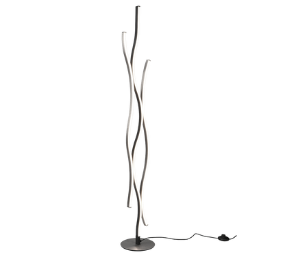 Blaze LED floor lamp brushed aluminium — 441210305