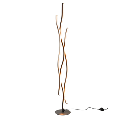 Blaze LED floor lamp brushed aluminium — 441210305