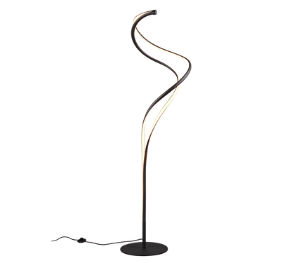 Nala LED floor lamp matt black — 444310132
