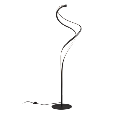 Nala LED floor lamp matt black — 444310132
