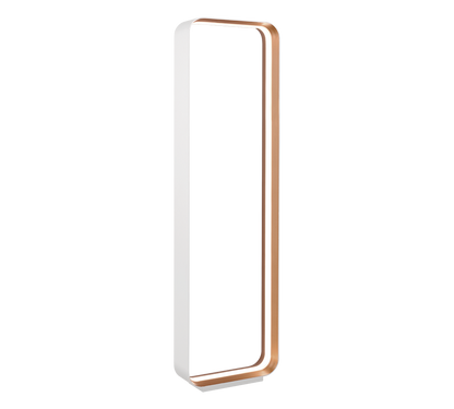 Cizione LED floor lamp matt white/gold — 444610131