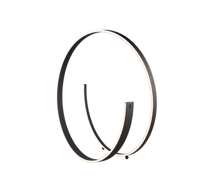 Cinardi LED floor lamp matt black — 446110132