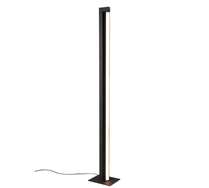 Seeker LED floor lamp matt black — 448810132