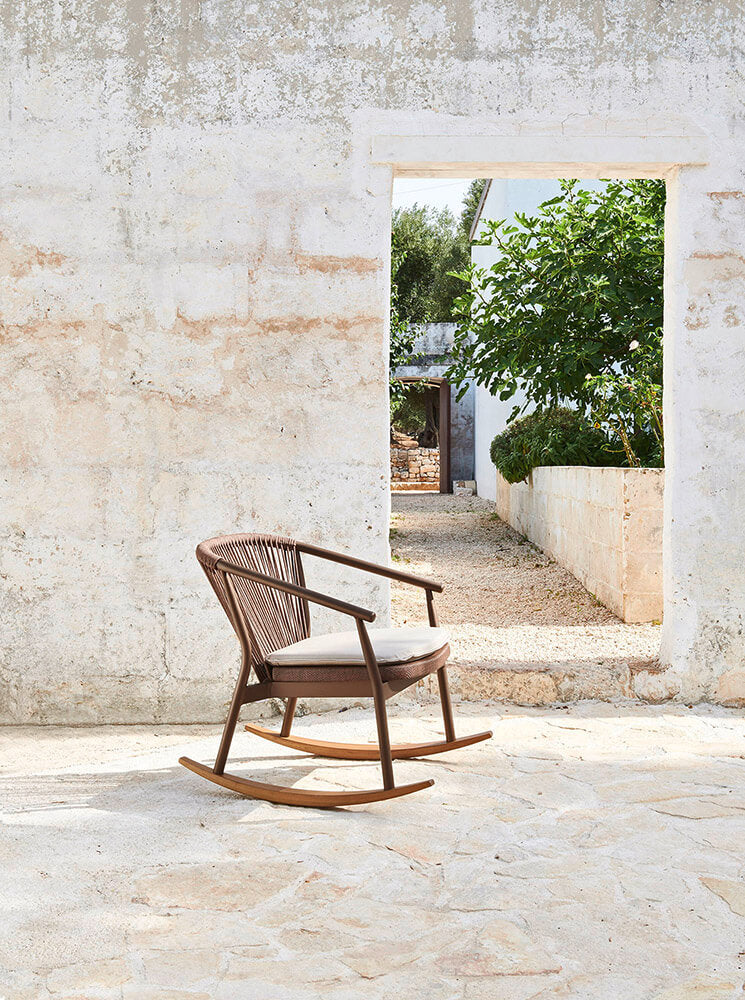 Varaschin Smart Lounge Rocking Armchair