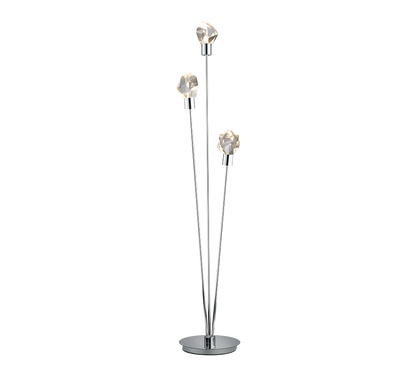 Verano LED floor lamp 3-pc transparent — 454510306