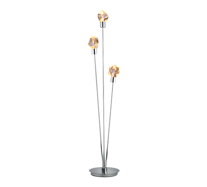 Verano LED floor lamp 3-pc transparent — 454510306