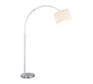 Hotel floor lamp curve E27 white — 461100101