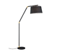 Tracy floor lamp E27 matt black — 462100132