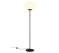 Fomento floor lamp E27 matt black/white — 463100132