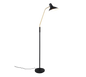 Traveller floor lamp E27 matt black/matt brass — 463400180