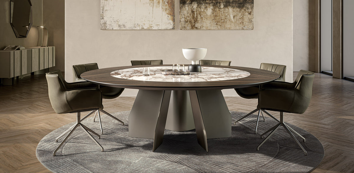 Cattelan Italia Table SENATOR Ker-Wood Round