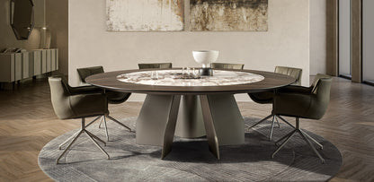 Cattelan Italia Table SENATOR Ker-Wood Round