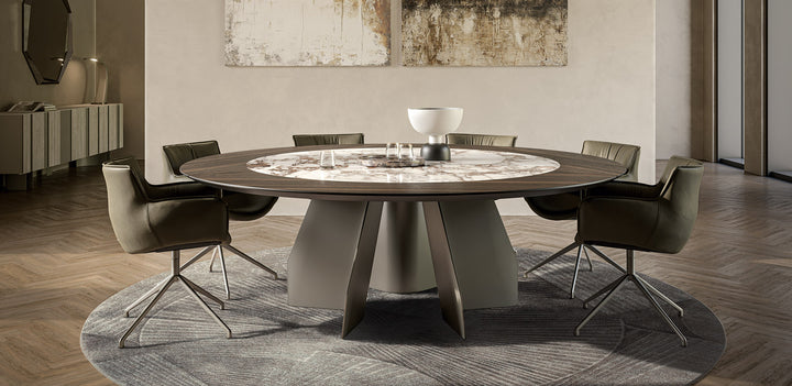 Cattelan Italia Table SENATOR Ker-Wood Round