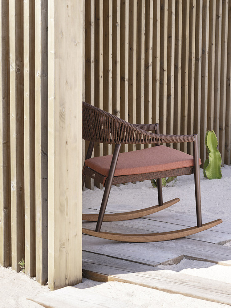 Varaschin Clever Lounge rocking armchair