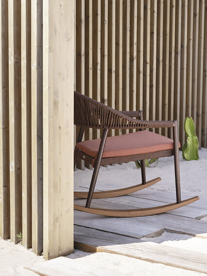 Varaschin Clever Lounge rocking armchair