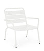 Bizzotto Marlyn White Armchair — Bizzotto