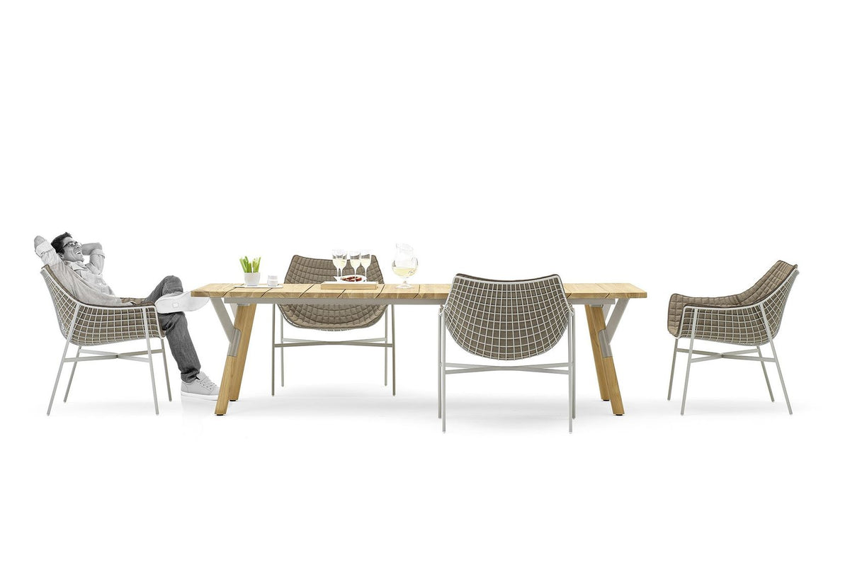 Varaschin Link Low Rectangular garden table
