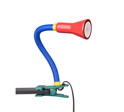 Flexo table lamp clip E14 multicolor — 5028010-17