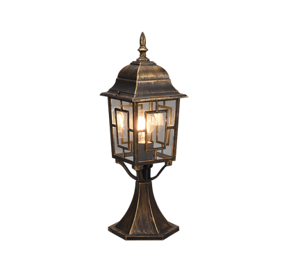 Volturno pole lamp 1-pc 47 cm E27 antique rust — 505960128