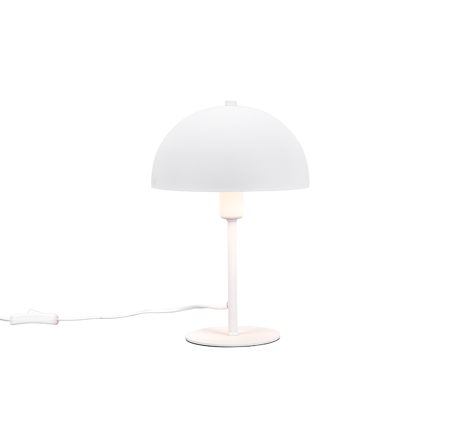 Nola table lamp 30 cm E14 matt white — 506200131