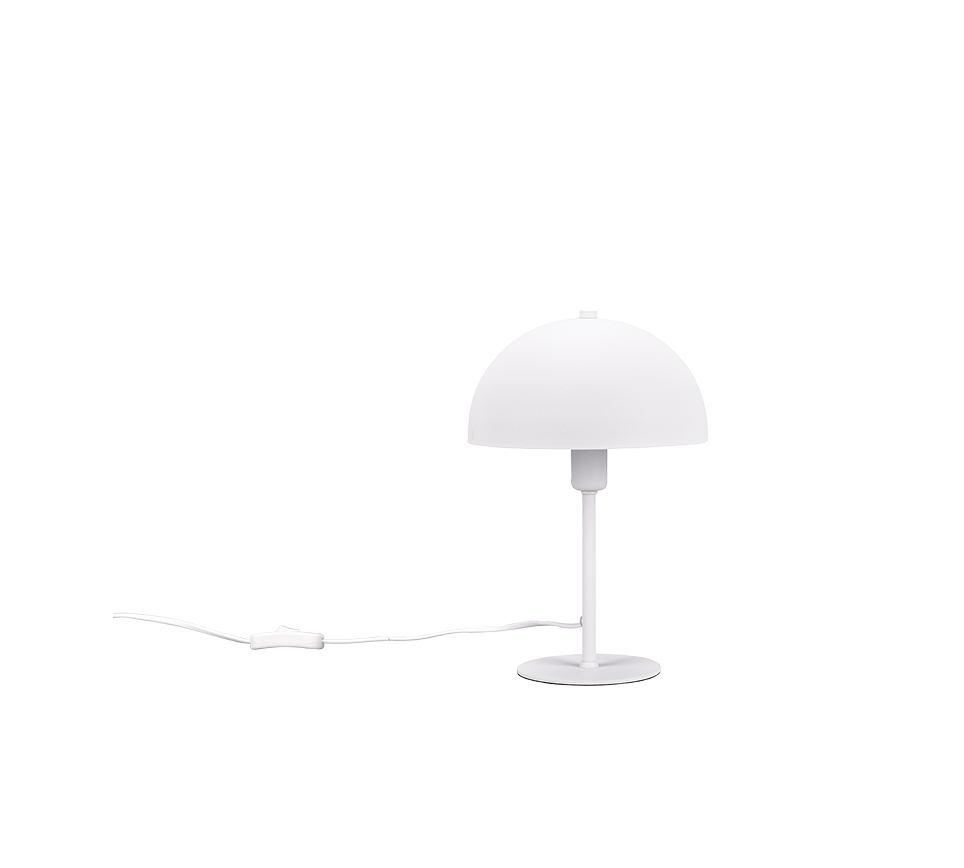Nola table lamp 30 cm E14 matt white — 506200131