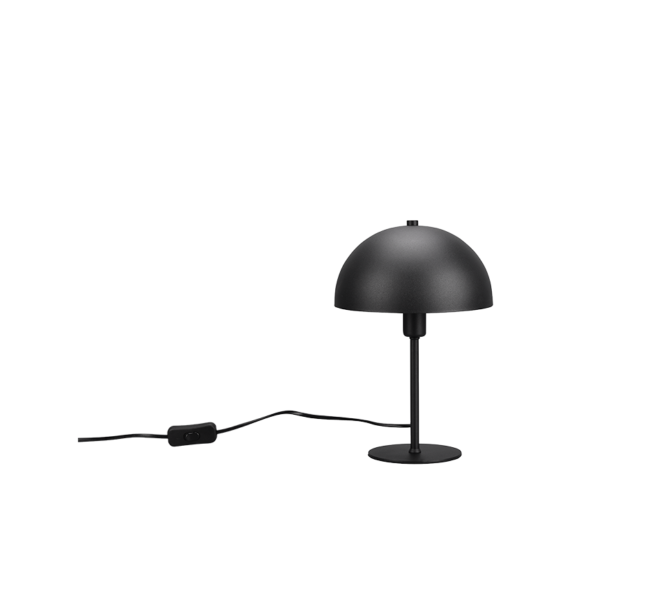 Nola table lamp 30 cm E14 matt black — 506200132
