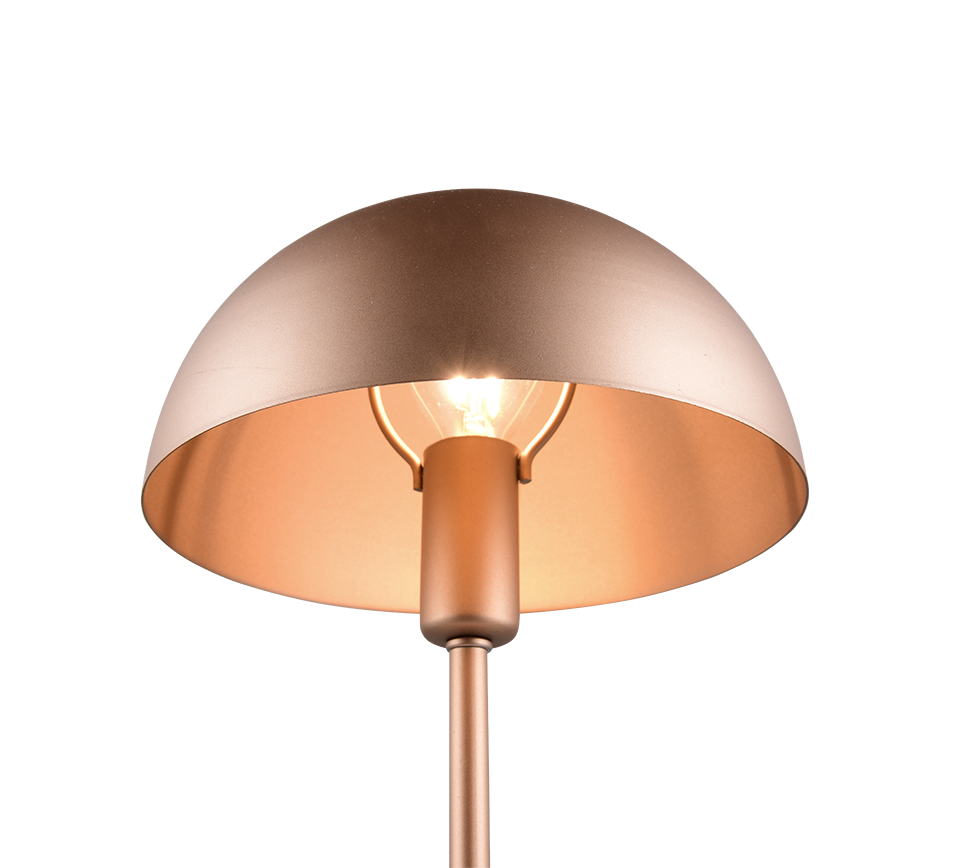 Nola table lamp 30 cm E14 coffee brown — 506200165
