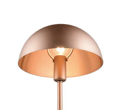 Nola table lamp 30 cm E14 coffee brown — 506200165