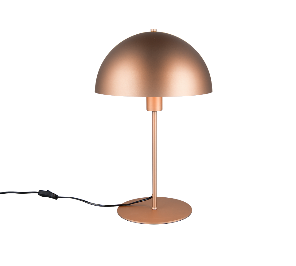 Nola table lamp 45 cm E27 coffee brown — 506290165