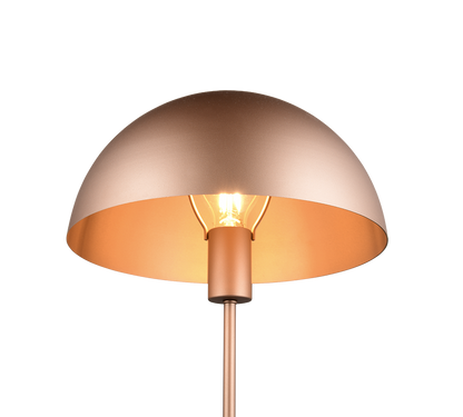Nola table lamp 45 cm E27 coffee brown — 506290165