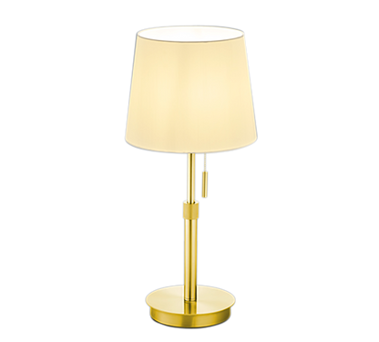 Lyon table lamp E27 matt brass — 509100108
