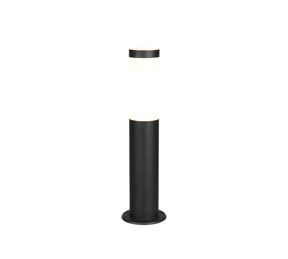 Trioto pole lamp 50 cm E27 matt black/white — 509760132