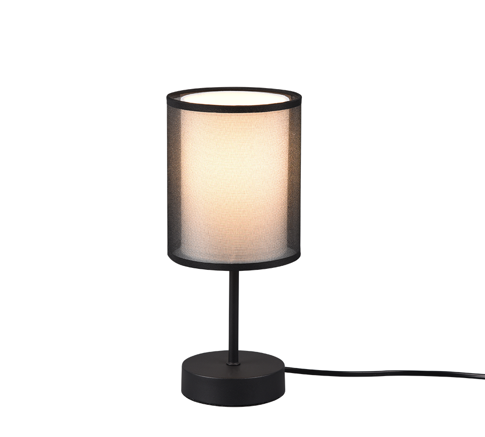 Burton table lamp E14 matt black — 511400132