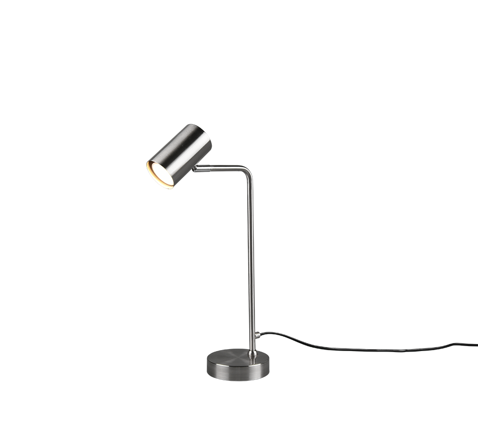 Marley table lamp GU10 brushed steel — 512400107