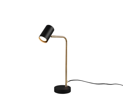 Marley table lamp GU10 matt brass/matt black — 512400108