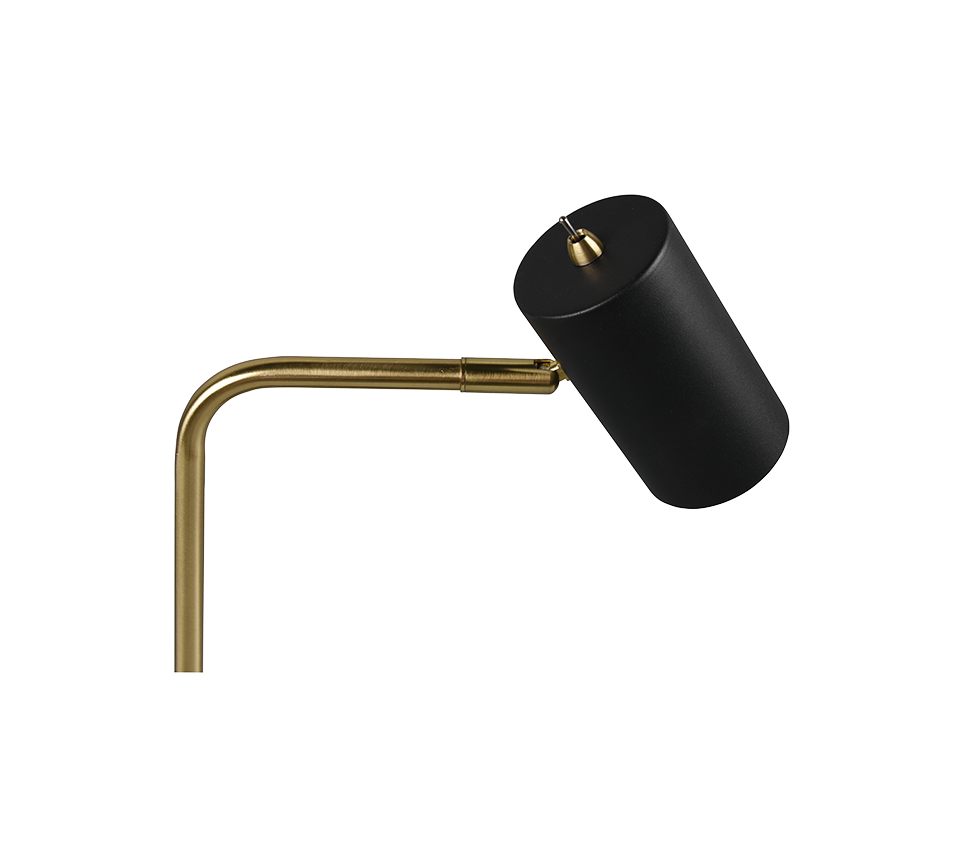 Marley table lamp GU10 matt brass/matt black — 512400108