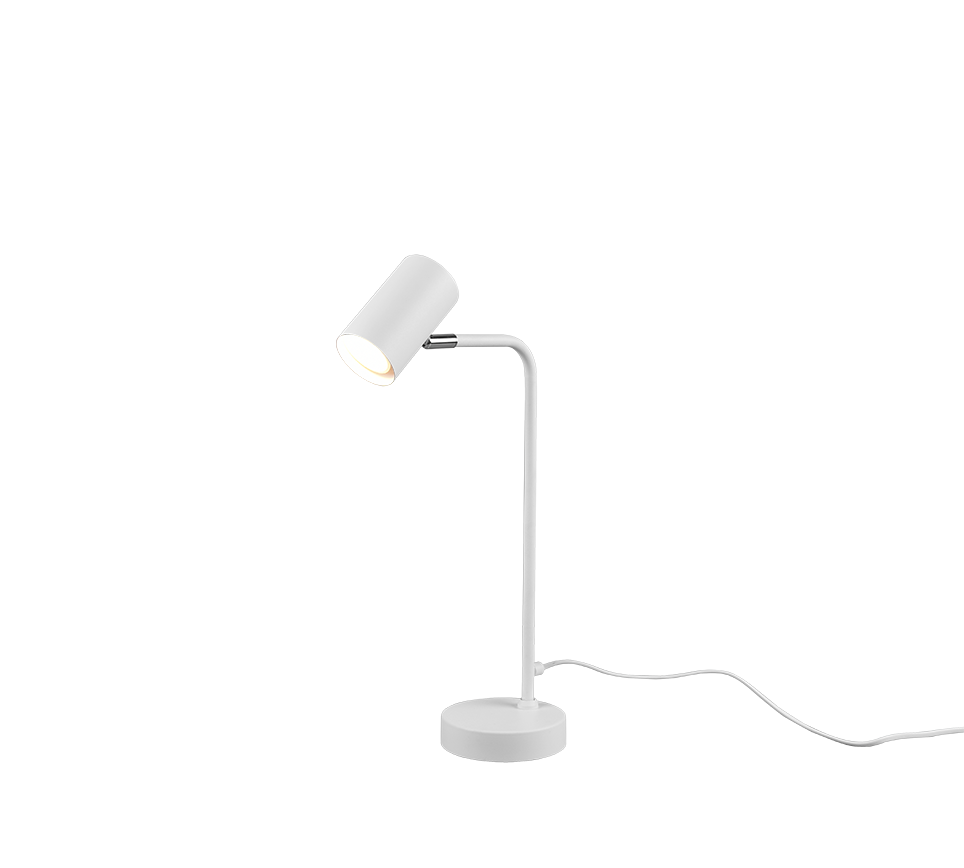 Marley table lamp GU10 matt white — 512400131