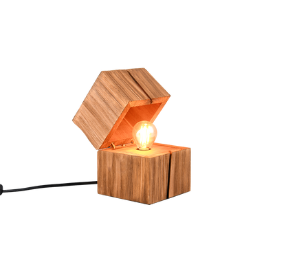 Treasure table lamp E14 (inc.) wood — 514110130