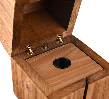 Treasure table lamp E14 (inc.) wood — 514110130