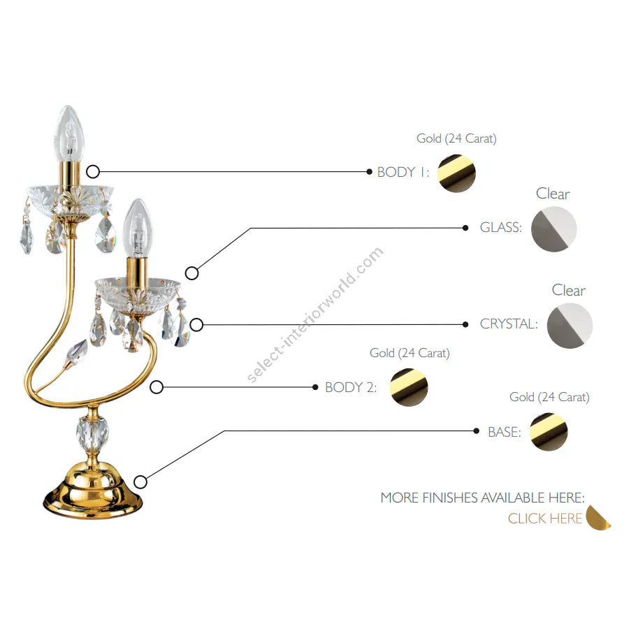 Castro Lighting Table Lamp CASABLANCA